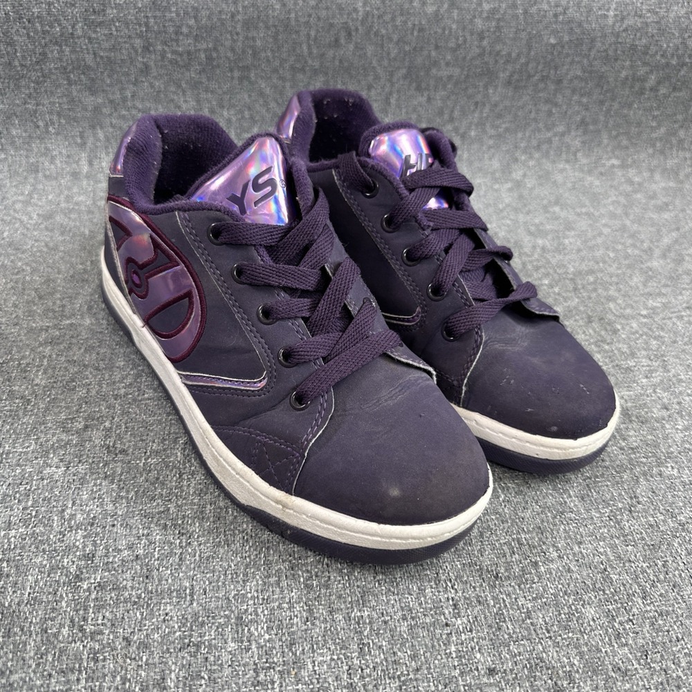Heelys Roller Shoes Youth US 4 Purple Skate Shoes Wheels Kids Girls